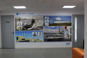 Nuclear valves and components supplied by IMI Truflo Marine featured on their canteen wallpaper